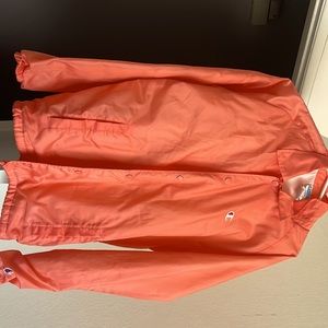 This is a champion windbreaker jacket. Size large only used once.